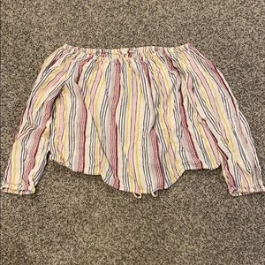 Off the shoulder top